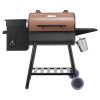 VEVOR Wood Pellet Grill Smoker, 8 in 1 BBQ Grills for Outdoor Cooking, 456 Square Inches Cook Area Electric Grill and Smoker, with Digital Controller