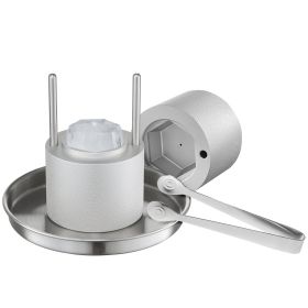 Ice Diamond Press Ice Ball Maker 2.4" Diamond Ice Press Kit for Whiskey Cocktail