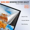 VEVOR Projector Screen Fixed Frame 155inch Projector Screen 16:9 4K HD Movie Screen Wall Mounted for Movie Theater Home