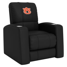 Relax Home Theater Recliner with Auburn Tigers Primary Logo (Material: Top Grain Leather *Custom Order 8 Week Lead time No Returns*)