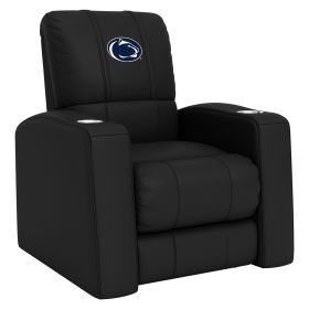 Relax Home Theater Recliner with Penn State Nittany Lions Logo (Material: Commercial Grade Synthetic Leather)